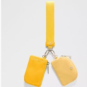 Lululemon Dual Pouch Wristlet NWT